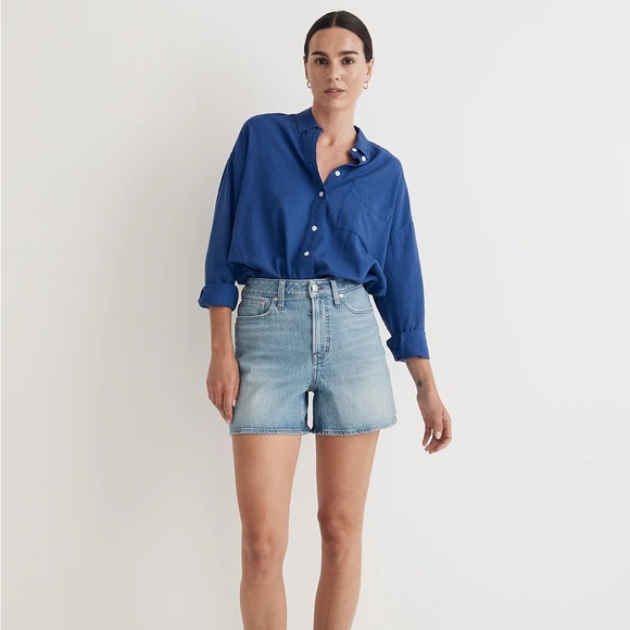 Madewell Pants - Madewell The Perfect Vintage Mid-Length Jean Short